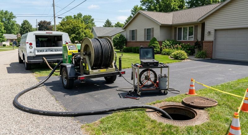 Sewer Line Unclogging in Columbus, OH